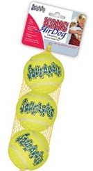 KONG Air Dog Squeaker Ball 3pk