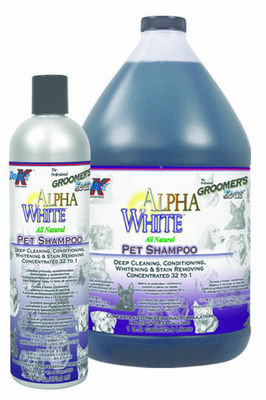 GROOMERS EDGE Alpha White Shampoo 32:1 Gallon