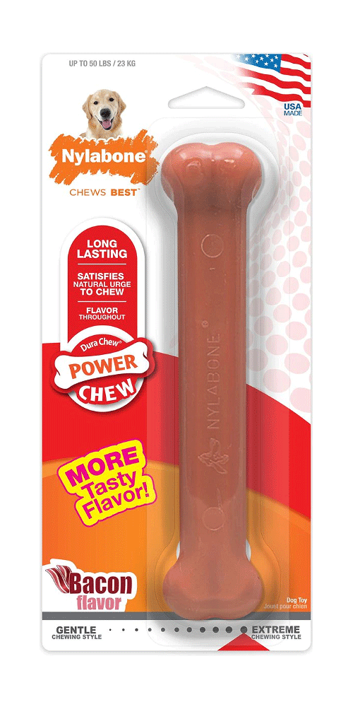 NYLABONE DuraChew Bacon Bone Giant