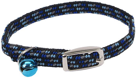 COASTAL Li'l Pals Reflective Kitten Collar Blue