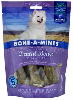 N-BONE Bone-A-Mints Wheat Free M 6 Pack