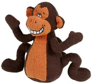 MULTIPET Deedle Dudes Toy Monkey