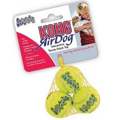 KONG Squeaker Tennis Ball 3pk XS