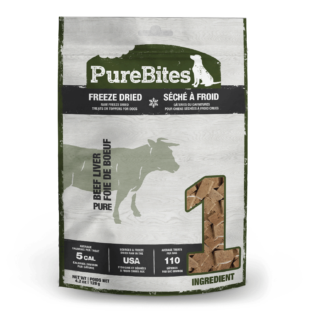 PURE BITES Freeze Dried Beef Liver 4.2oz