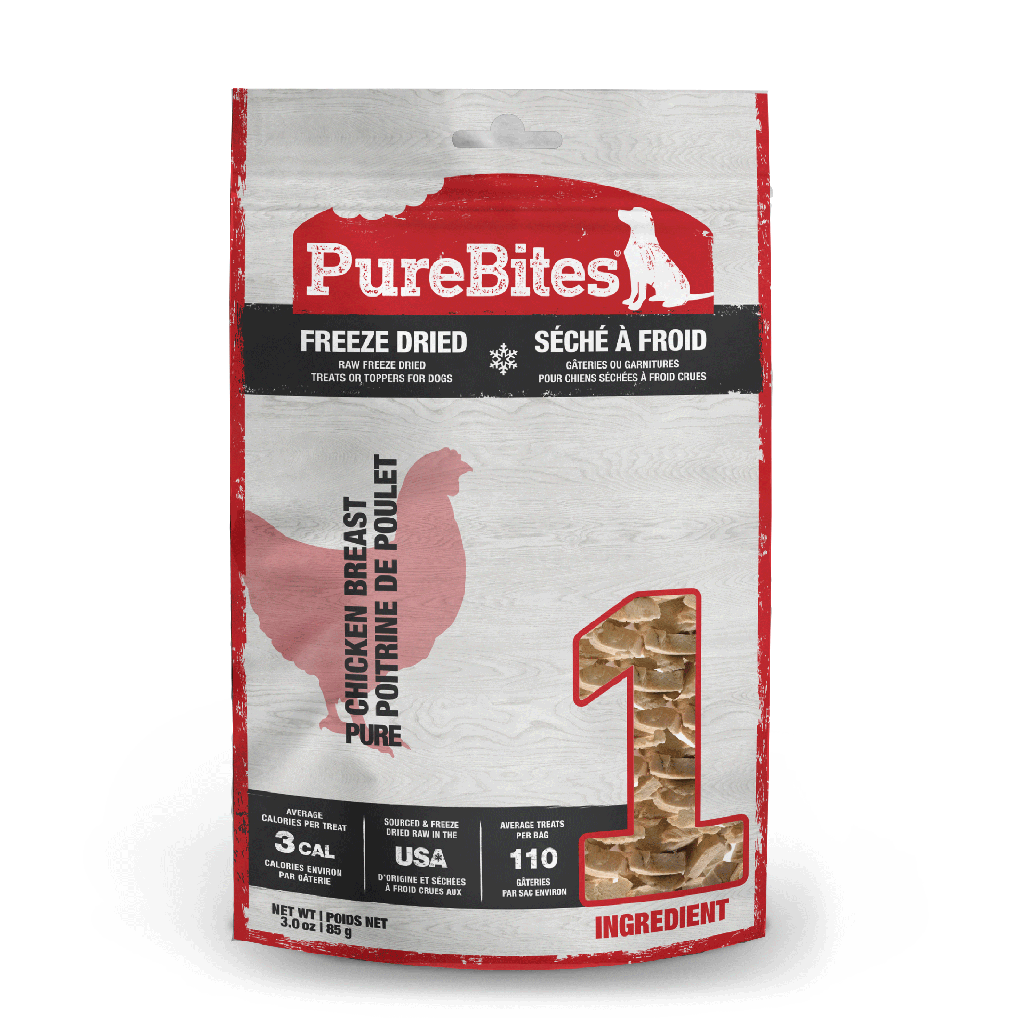 PURE BITES Freeze Dried Chicken Breast 3oz