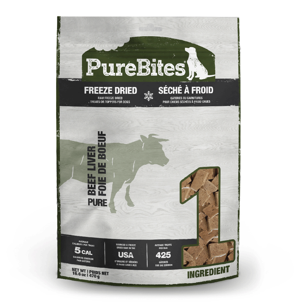 PURE BITES Freeze Dried Beef Liver 16.5oz