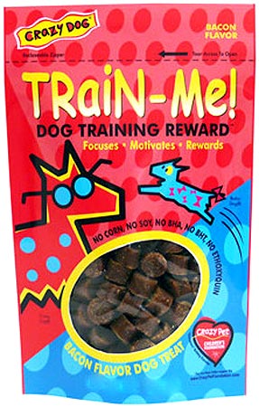 CRAZY PET Train-Me! Treats Bacon 1lb