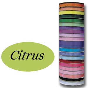 *RIBBON   #3 9/16  x 100 yards   Citrus