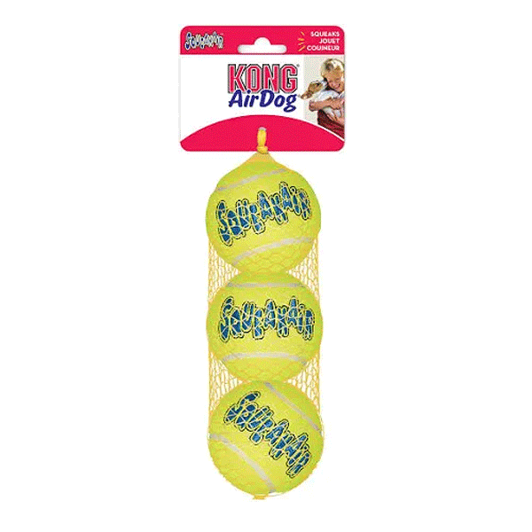 KONG Squeaker Tennis Ball 3pk S