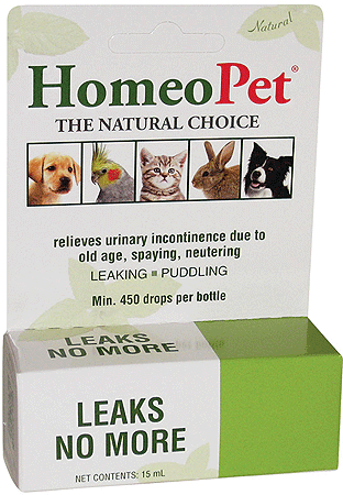 HOMEOPET Leaks No More 15ml