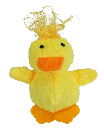 MULTIPET Look Who's Talking Cat Toy Duck