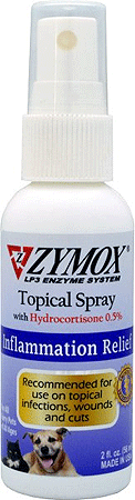 ZYMOX Topical Hydrocortisone Spray 2oz