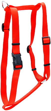 *COASTAL Adjustable Nylon Dog Harness M Red