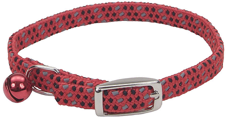 COASTAL Li'l Pals Reflective Kitten Collar Red