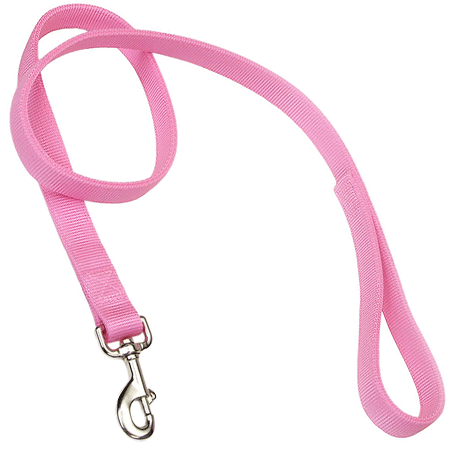 COASTAL 2-Ply Nylon Lead - Bright Pink