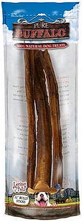 PURE BUFFALO Bully Sticks 11-12Inch 3 Pack