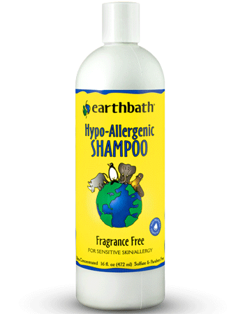 EARTHBATH Hypo-Allergenic Shampoo Fragrance-Free 16oz