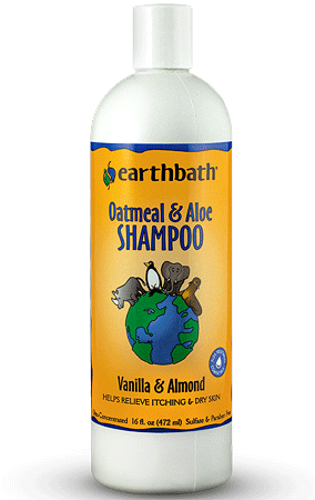 EARTHBATH Oatmeal & Aloe Shampoo Vanilla & Almond 16oz