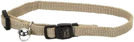 COASTAL Soy Cat Collar - Adjustable - 3/8in x 8-12in - Olive