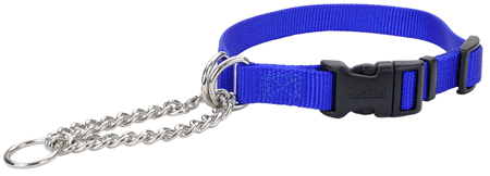 COASTAL Check Training Collar w/Buckle - 1 x 22-29in - Blue