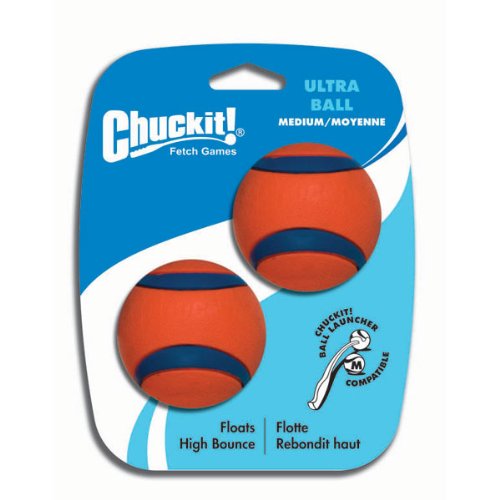 CHUCKIT Ultra Ball 2pk 2.5in. M