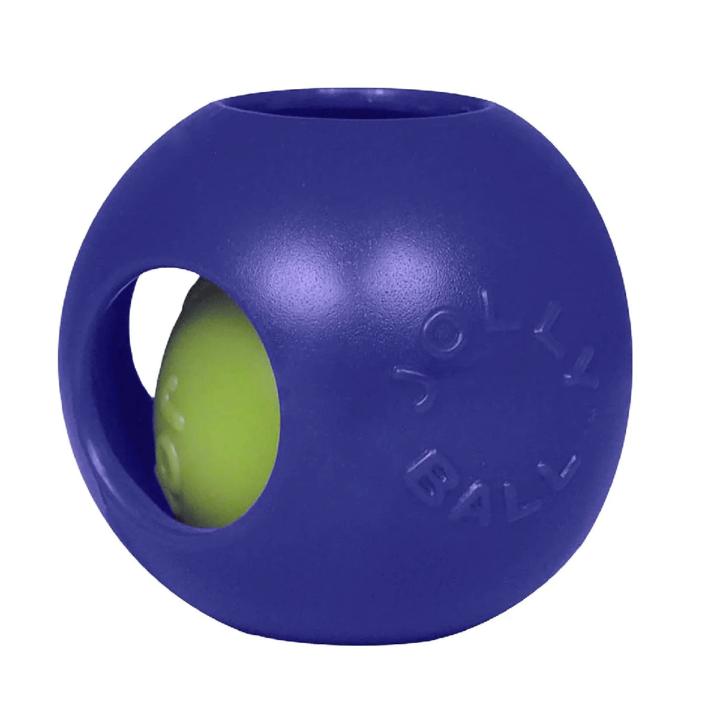 JOLLYPET Teaser Ball S 4.5" Blue