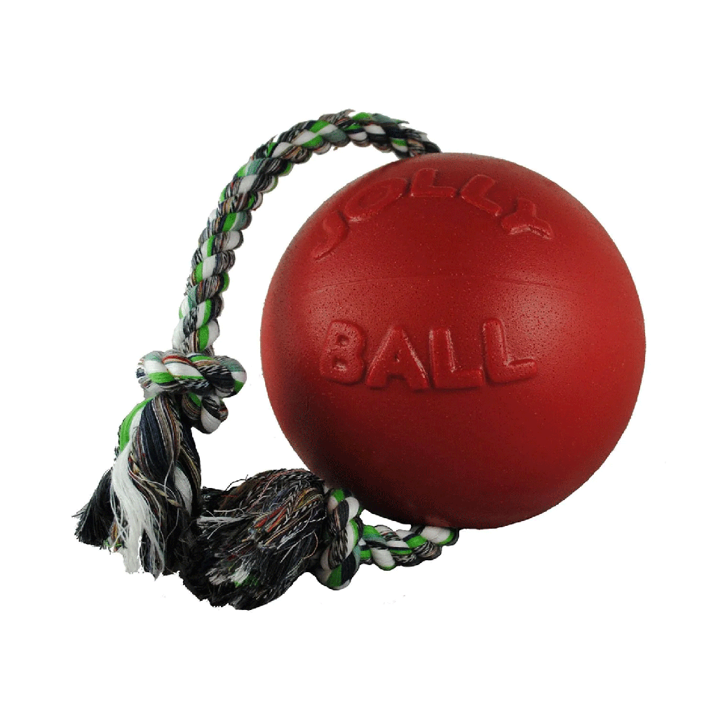 JOLLYPET Romp-n-Roll 6in. Red M