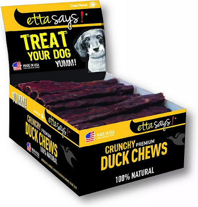 ETTA SAYS Premium Crunchy Chews - Duck - 4in 36ct