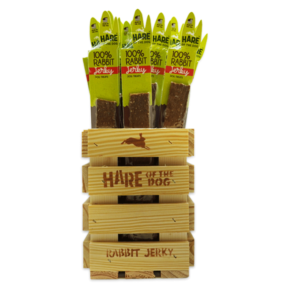 *TREAT PLANET Hare-of-the-Dog Rabbit Jerky Starter Kit 36pc