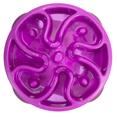 OUTWARD HOUND Slow/Fun Feeder Purple M