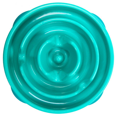 OUTWARD HOUND Slow/Fun Feeder Teal M