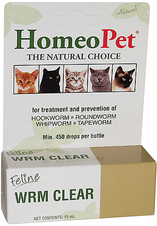 HOMEOPET Feline Worm Clear 15ml