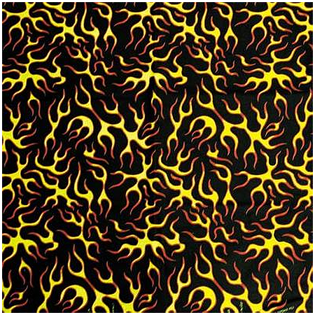 BANDANNA Flames - 12 pack