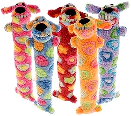 MULTIPET Loofa Dog Swirl 12in