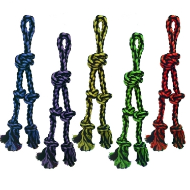 MULTIPET Nuts For Knots Rope w/Danglers - 15 inch