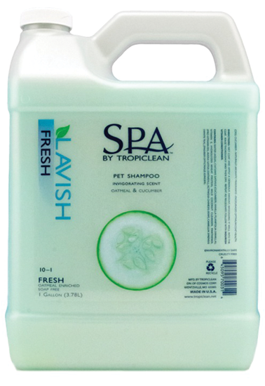 TROPICLEAN SPA Shampoo - Fresh - Gallon