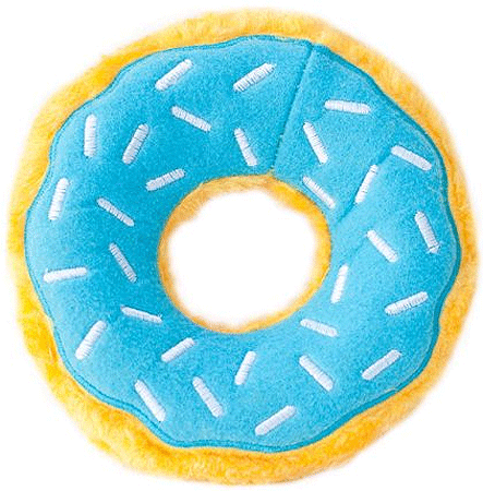 [ZP01865] ZIPPYPAWS Jumbo Donutz Blueberry 10.5"