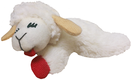 [MP20775] MULTIPET Lambchop Cat Toy 4"