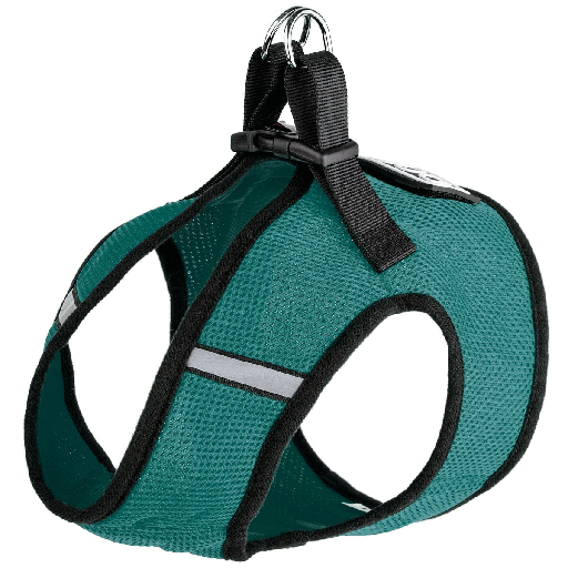 [DL8216 TEAL] *DOGLINE Boston Mesh Harness XXL Teal