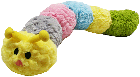 [PWP01003] PATCHWORKPET Pastel Caterpillar 20"