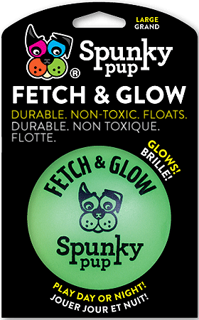 [SKP00300] SPUNKY PUP Fetch & Glow Ball L