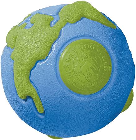 [PD00051] PLANET DOG Orbee Tuff Planet Ball Blue/Green L