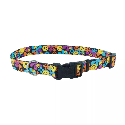 [CA6621 WLD FLW] PET ATTIRE Styles Adjustable Collar 3/4 x 14-20 Wild Flower