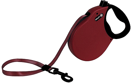 [PAW11833] P.A.W. Expedition Retractable Leash Red S/M