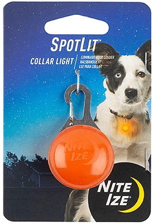 [NZ04603] *NITE IZE SpotLit LED Collar Light Orange