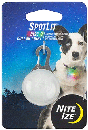 [NZ04601] *NITE IZE SpotLit Collar Light Disc-O