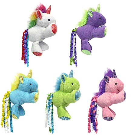 [MP20642] MULTIPET Unicorn Cat Toy w/Catnip 3"