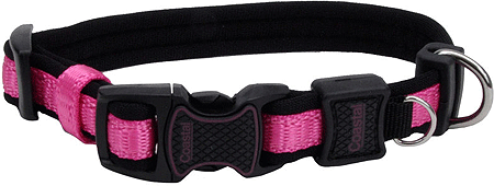 [CA15425 PINK] COASTAL Inspire Adjustable Collar 5/8 x 12-18" Pink