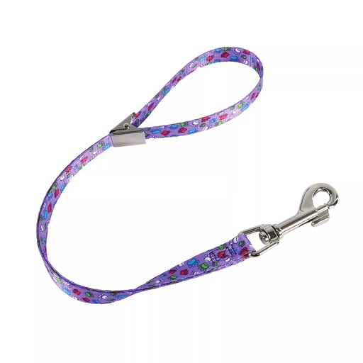 [CA6418 PUR SP PAW] COASTAL Adjustable Grooming Loop 5/8 x 24 Purple Special Paw