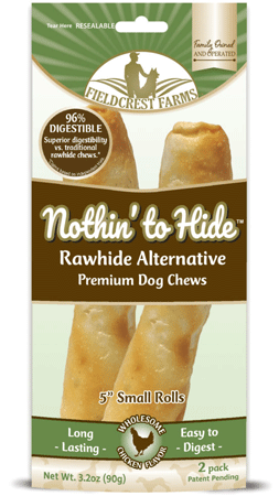 [FF63143] FIELDCREST FARMS Nothin' To Hide Small 5" Roll Chicken 2pk